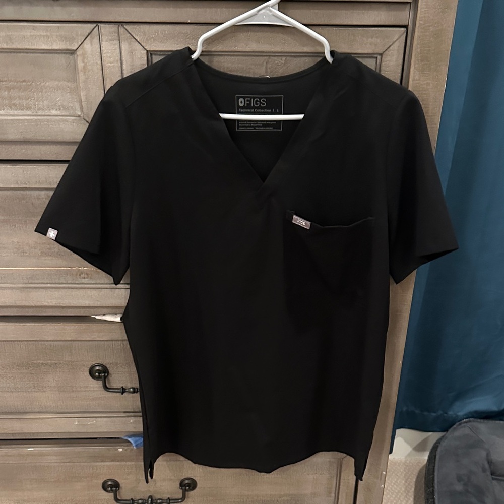 Figs Catarina one pocket scrub top large